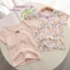 Combo 2 Áo cotton bé gái, áo cộc tay cao cấp thông hơi kháng khuẩn cho bé, áo thun bé gái 8-30kg