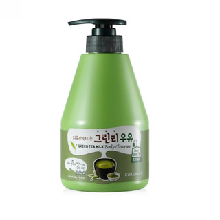 Sữa tắm trà xanh và tinh chất sữa ong chúa Kwailnara green tea Body Cleanser 560g