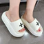 Dép Bánh Mì Quai Ngang Nữ, Dép Bánh Mì Độn Đế 7cm phối hoa nhẹ nhàng, Đế Mền Êm Nhẹ tôn dáng của nhà jerystore