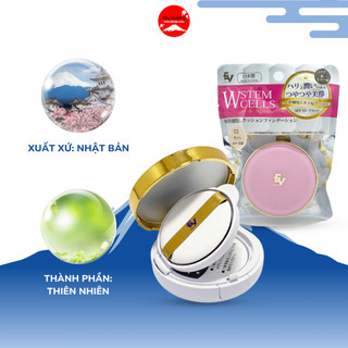 Phấn Nước Trang Điểm Kiềm Dầu Elle Vie Tế Bào Gốc W UV SPF30 Che Khuyết Điểm Chống Nắng Dưỡng Ẩm 15g