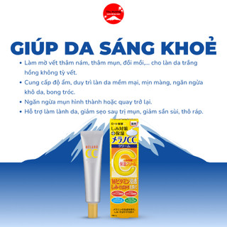 Kem Dưỡng CC Melano Moisture Cream Làm Sáng Da Mờ Vết Thâm Nám Giảm Thâm Mụn 23g