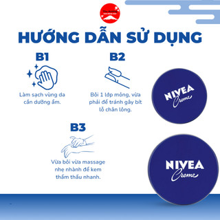Kem Dưỡng Nivea Cream Cấp Ẩm Chống Lão Hoá Giúp Da Trắng Sáng Đều Màu 59g