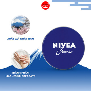 Kem Dưỡng Nivea Cream Cấp Ẩm Chống Lão Hoá Giúp Da Trắng Sáng Đều Màu 59g
