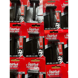 Dao cạo Gillette cán đen lưỡi thay thế Dạo cạo râu Gillette Super Thin