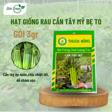 Hạt giống Cần Tây Mỹ [Gói 3gr] Thuận Nông, Cần Tây Bẹ To Dùng Ép Nước, Chịu Nhiệt, Nảy Mầm Đều - Hạt Giống Tiên Trang 48