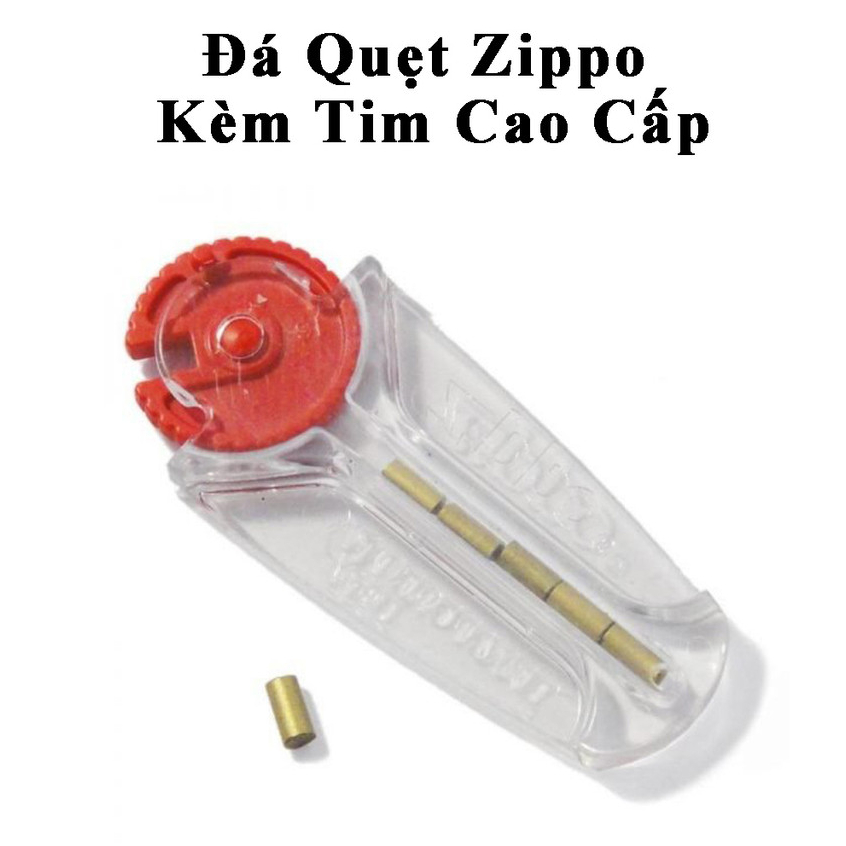 Đá Quẹt Zippo Kèm Tim Cao Cấp Hiện Đại