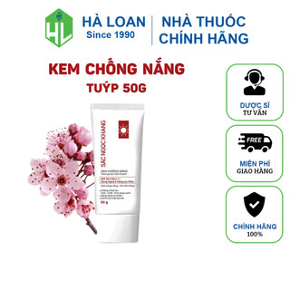 Kem chống nắng nâng tông Sắc Ngọc Khang - Chống tia UV, ánh sáng xanh (Tuýp 50g)