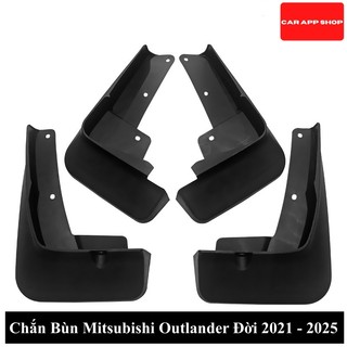Chắn Bùn Mitsubishi Outlander Đời 2021- 2025 Chất Liệu Nhựa Dẻo