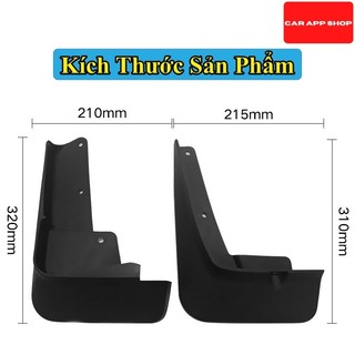 Chắn Bùn Mitsubishi Outlander Đời 2021- 2025 Chất Liệu Nhựa Dẻo