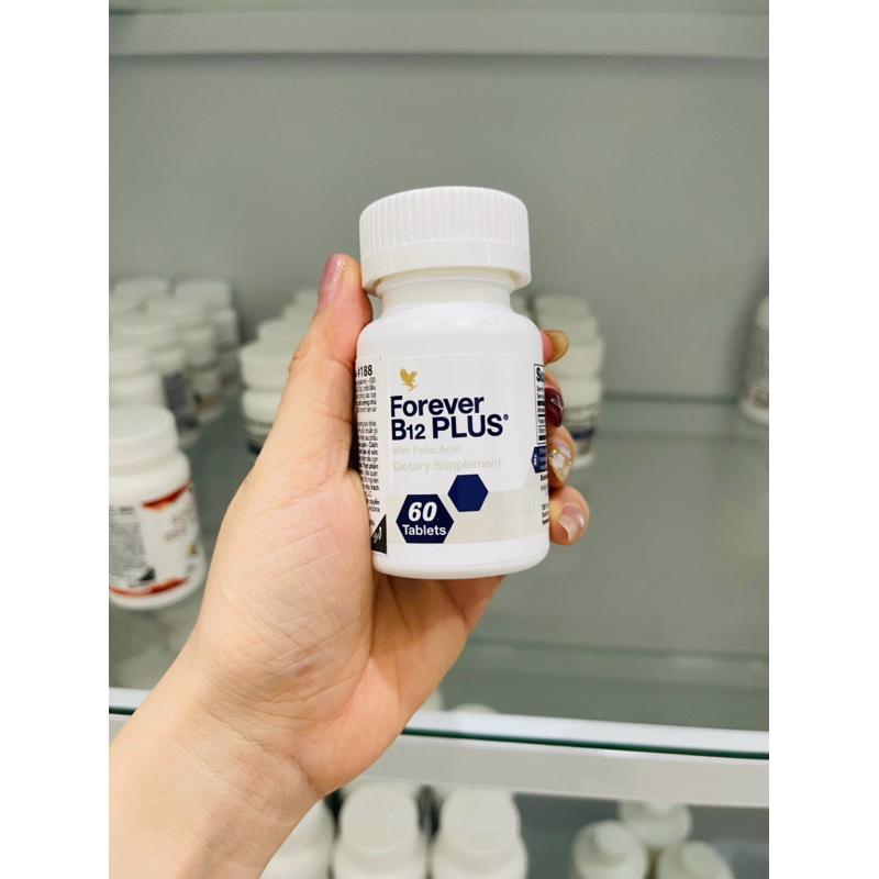 VIÊN BỔ MÁU- FOREVER B12 PLUS 188Flp. Hỗ Trợ Giảm Mệt Mỏi, Bổ Máu, Sản Sinh Tế Bào Hồng Cầu. 60v/lọ