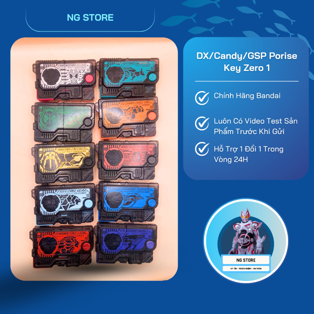 DX/Candy/GSP Rider Key Kamen Rider ZERO 1 2ND Nhật Bản [ Hàng Mới Về ...