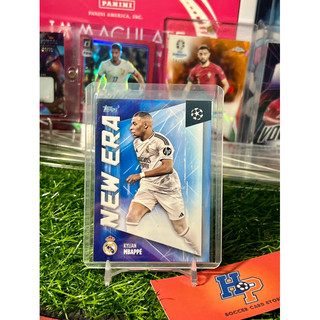 Thẻ bóng đá Kylian Mbappe New Era Topps UCC 2024/25