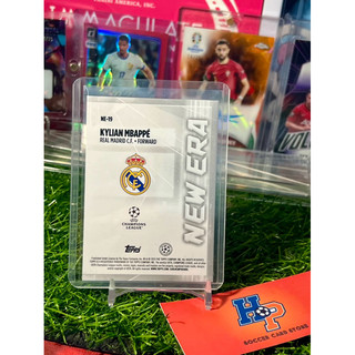 Thẻ bóng đá Kylian Mbappe New Era Topps UCC 2024/25