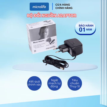 Bộ đổi nguồn Adaptor MICROLIFE dùng cho máy đo huyết ap bắp tay chính hãng