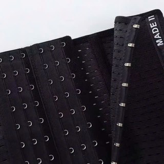 Đai Nịt Bụng M+ Cao Su Non Chính Hãng, Thông Hơi Chống Cuộn, Gen Bụng Giảm Mỡ Latex Sau Sinh An Toàn Cho Da