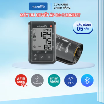 Máy đo huyết áp bắp tay Microlife B6 ADVANCED CONNECT kết nối Bluetooth Microlife Connected Health+