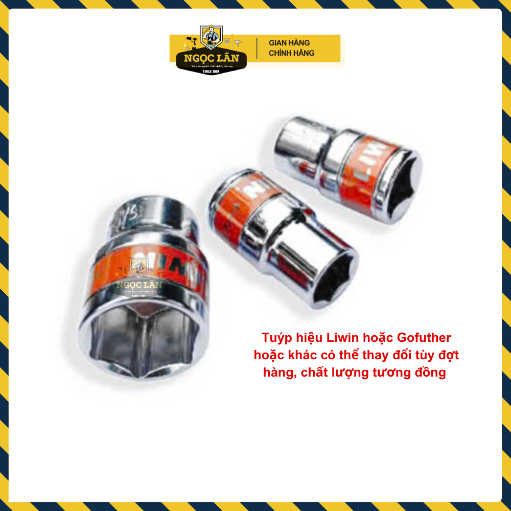 [Tiết kiệm] Combo cần siết chữ T và bộ đầu tuýp 1/2" ngắn 8-19mm