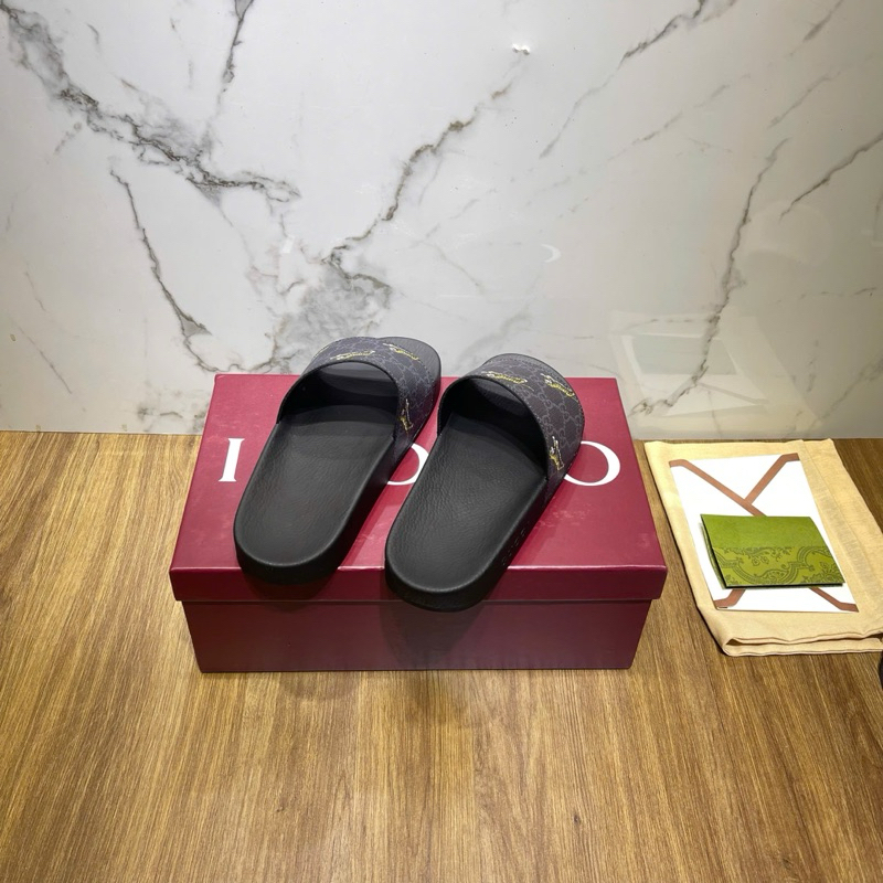 ⚡️[Hight Quality] Dép Lê Quai Ngang Gu11 Superem Slide Tiger - Điểm Nhấn Logo Phối Hổ Bay Cao Cấp Full Box Qccc Hottrend