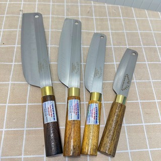 Dao thái thịt, gọt hoa quả Đa Sỹ làm bằng thép trắng không gỉ rèn thủ công sắc bén