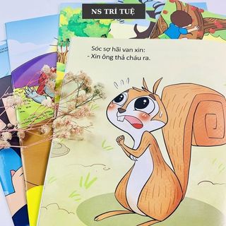 [Chuẩn NXB] Sách - Truyện Tranh Thiếu Nhi Chọn Lọc - Song Ngữ Anh Việt ( 8 Cuốn )