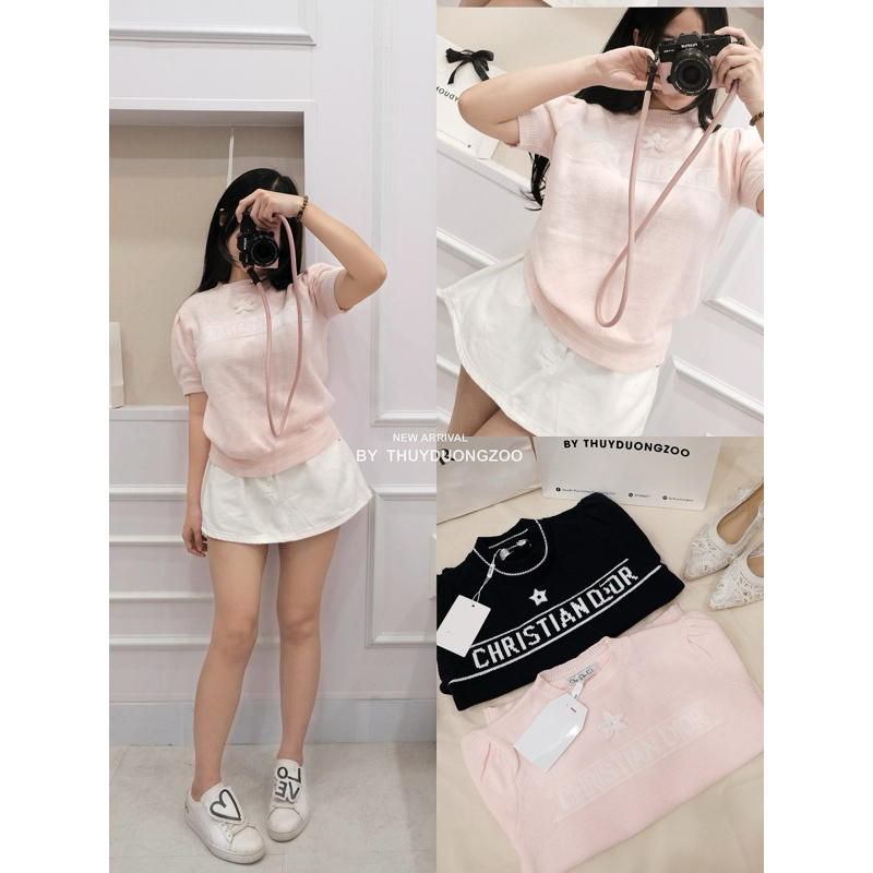 THUYDUONGZOO - ÁO LEN PINK TAY BỒNG ( CÓ SẴN )