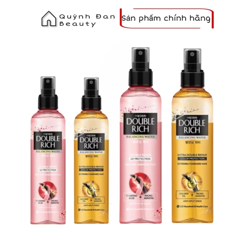 Nước Xịt Dưỡng Tóc Khô Xơ & Hư Tổn Double Rich 120ml , 250ml
