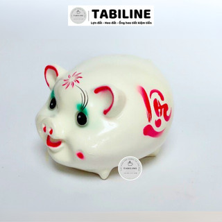 Heo đất ống tiết kiệm tiền lỗ ngang size nhỡ siêu đáng yêu LD48 - TABILINE