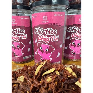 200g Heo khô cháy tỏi loại 1 - Thế Giới  Ăn Vặt Kiki- Đồ Ăn Vặt Hải Phòng
