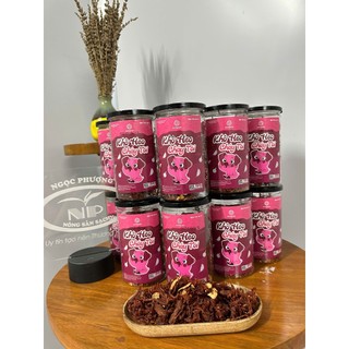 200g Heo khô cháy tỏi loại 1 - Thế Giới  Ăn Vặt Kiki- Đồ Ăn Vặt Hải Phòng