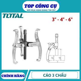 ĐỒ NGHỀ TOTAL  Cảo 3 chấu 3inch —> 6inch THTGP336 / THTGP346 / THTGP366