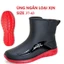 Ủng ngắn làm vườn size 36-43 Trường Thịnh đế vàng, ủng ngắn đi mưa, ủng lao động