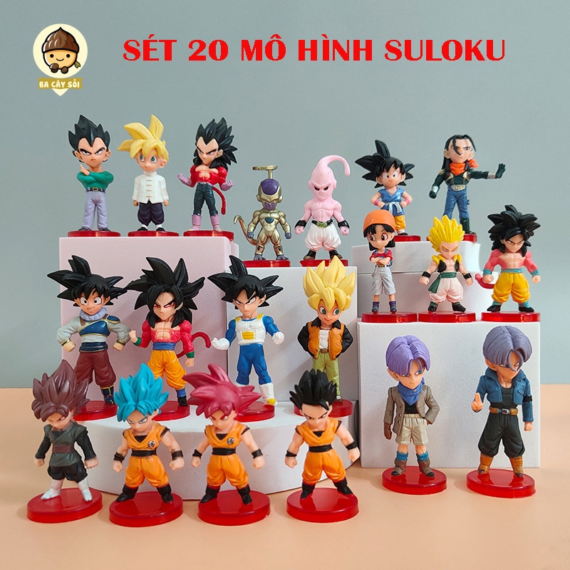 Sét 20 mô hình trưng bày Sudoku nhựa đúc nguyên khối - Đồ chơi mô hình quà tặng cho bé