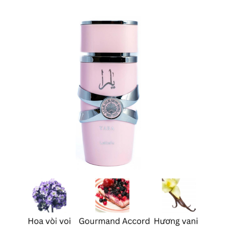[Hỏa Tốc HCM] Nước hoa nữ Lattafa Yara EDP - 100ml