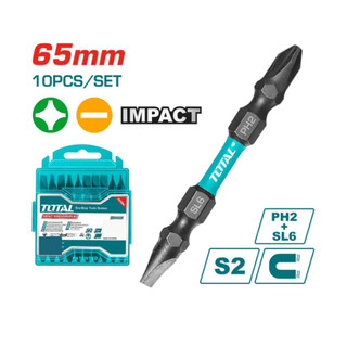 ĐỒ NGHỀ TOTAL Mũi bắt vít hai đầu (có nam châm hít) TACIM16HL133