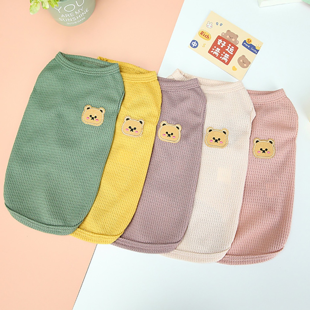 Áo Thú Cưng Chó Lớn Mèo Cún Con Đồ Cho Poodle Pug Becgie Corgi Phốc Hươu 2 Tháng Mặc Ấm Big Size To Nhỏ Mùa Hè Giá Rẻ