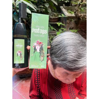 Dầu Gội Phủ Bạc - Dầu Gội Phủ Nâu Thảo Mộc Leng Keng Farm 100% Thiên Nhiên, KHÔNG Hóa Chất