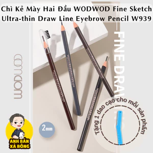 Chì xé Kẻ chân Mày Hai Đầu WODWOD Fine Sketch Ultra-thin Draw Line Eyebrow Pencil W939