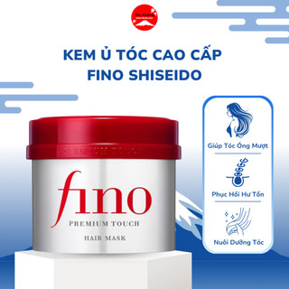 Kem Ủ Tóc Cao Cấp Fino Shiseido Phục Hồi Hư Tổn Nuôi Dưỡng Tóc Bóng Khoẻ Giảm Khô Xơ Gãy Rụng 230g