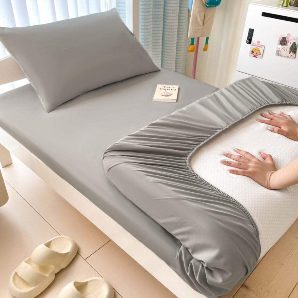 Ga giường ký túc xá drap nệm đơn giường tầng chất liệu cotton tici