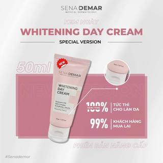 Kem dưỡng Senademar Whitening Day Crem - Aqua Calming Cream Dưỡng Trắng Da - Bebeauskinshop