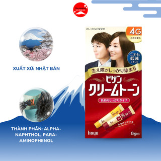 Thuốc Nhuộm Tóc Bigen 3 Màu Lên Màu Chuẩn Dưỡng Tóc Mềm Mượt Giamr Gãy Rụng