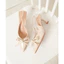 La Muse - Giày cao gót slingback mũi nhọn London