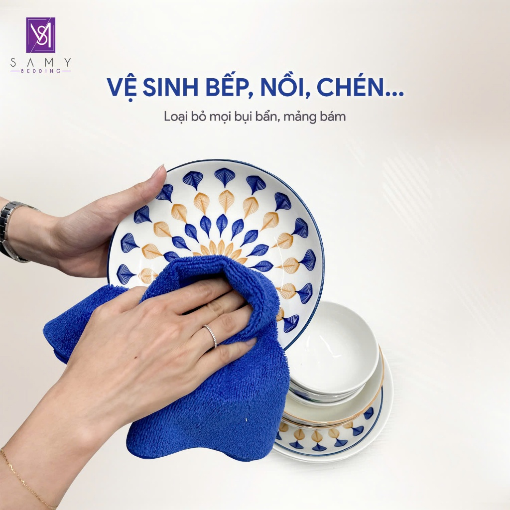 Ảnh Set Khăn lau Đa năng tiện dụng trong Sinh hoạt cho Gia đình, Văn phòng 2