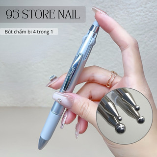 Bút chấm bi 4 in 1 - bút bi vẽ móng gồm 4 ngòi nhiều kích thước dùng trang trí nail
