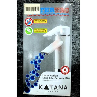 Vòi Lavabo trắng cao cấp WATERTEC thiết kế sang trọng WT0075 nhựa ABS Malaysia chống oxy hóa