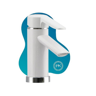 Vòi Lavabo trắng cao cấp WATERTEC thiết kế sang trọng WT0075 nhựa ABS Malaysia chống oxy hóa