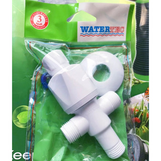 Van 3 đầu WATERTEC màu trắng WT001H nhựa ABS Malaysia chống oxy hóa
