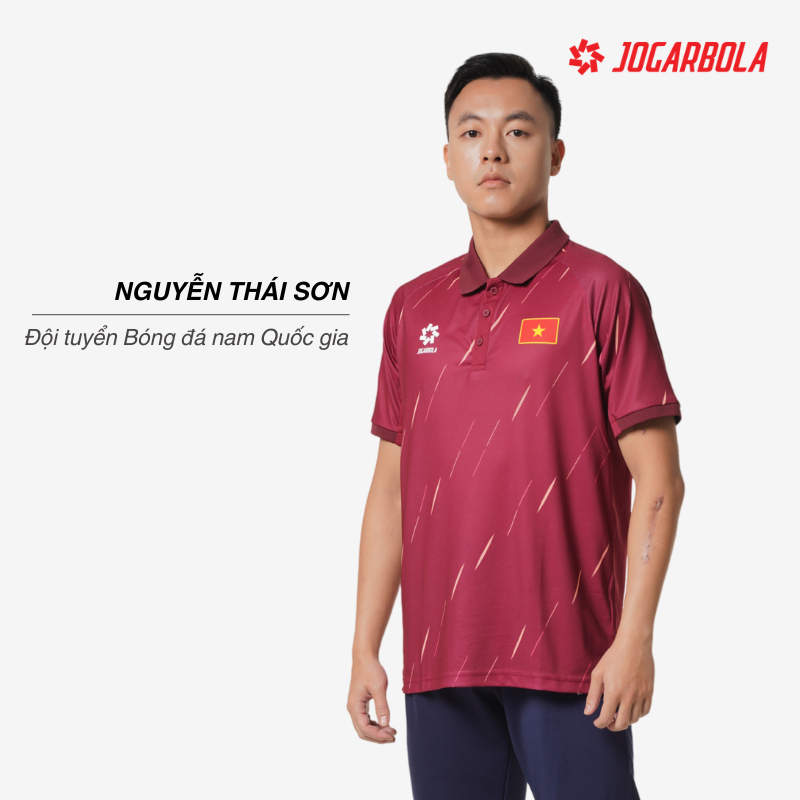 Ảnh Áo polo cầu thủ Đội tuyển bóng đá Quốc gia 2025 MJ-A4049-126 1