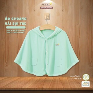 Áo choàng nhà Me & Con+ bé trai và bé gái  vải sợi tre thoải mái chống tia UV từ 9 tháng đến 5 tuổi