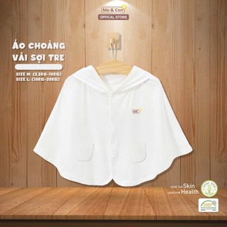 Áo choàng nhà Me & Con+ bé trai và bé gái  vải sợi tre thoải mái chống tia UV từ 9 tháng đến 5 tuổi